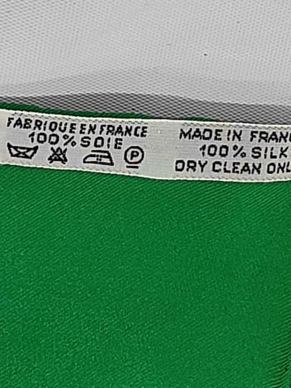 Hermès Paris Vintage Silk Scarf Equestrian Horse & Rider Green Border
